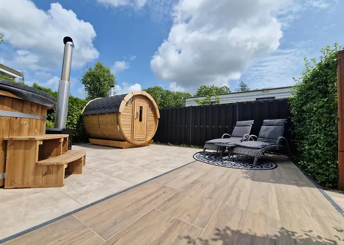 Tetchalet Met Wellness Tuin Berkhout